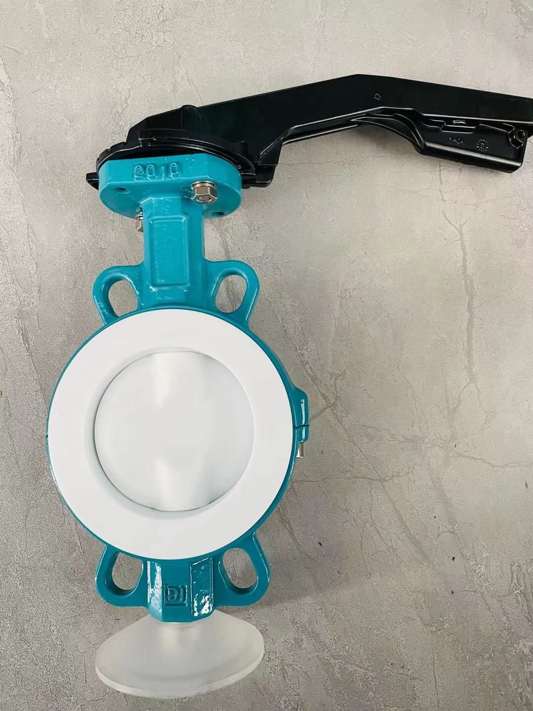 Ductile Iron DI WCB SS304 Stainless Steel Ptfe Split Body Butterfly Valve Wafer Lug Wormgear PN10 16 Handle
