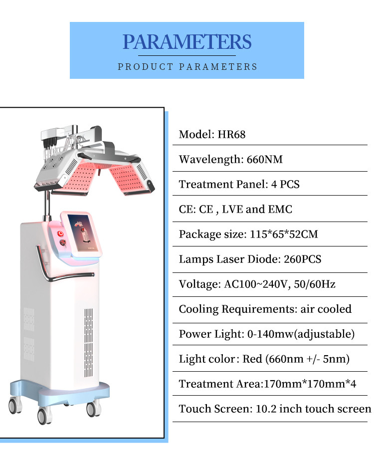 660nm Diode Laser Hair Growth Device For Hair Regeneration / Scalp Nourishment