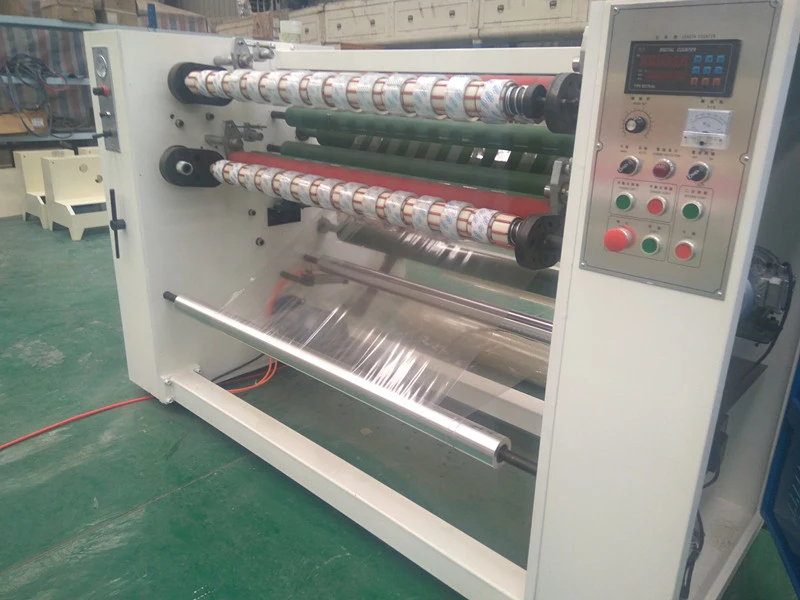 High Speed Super Clear BOPP Adhesive Tape Slitting Rewinding Machine