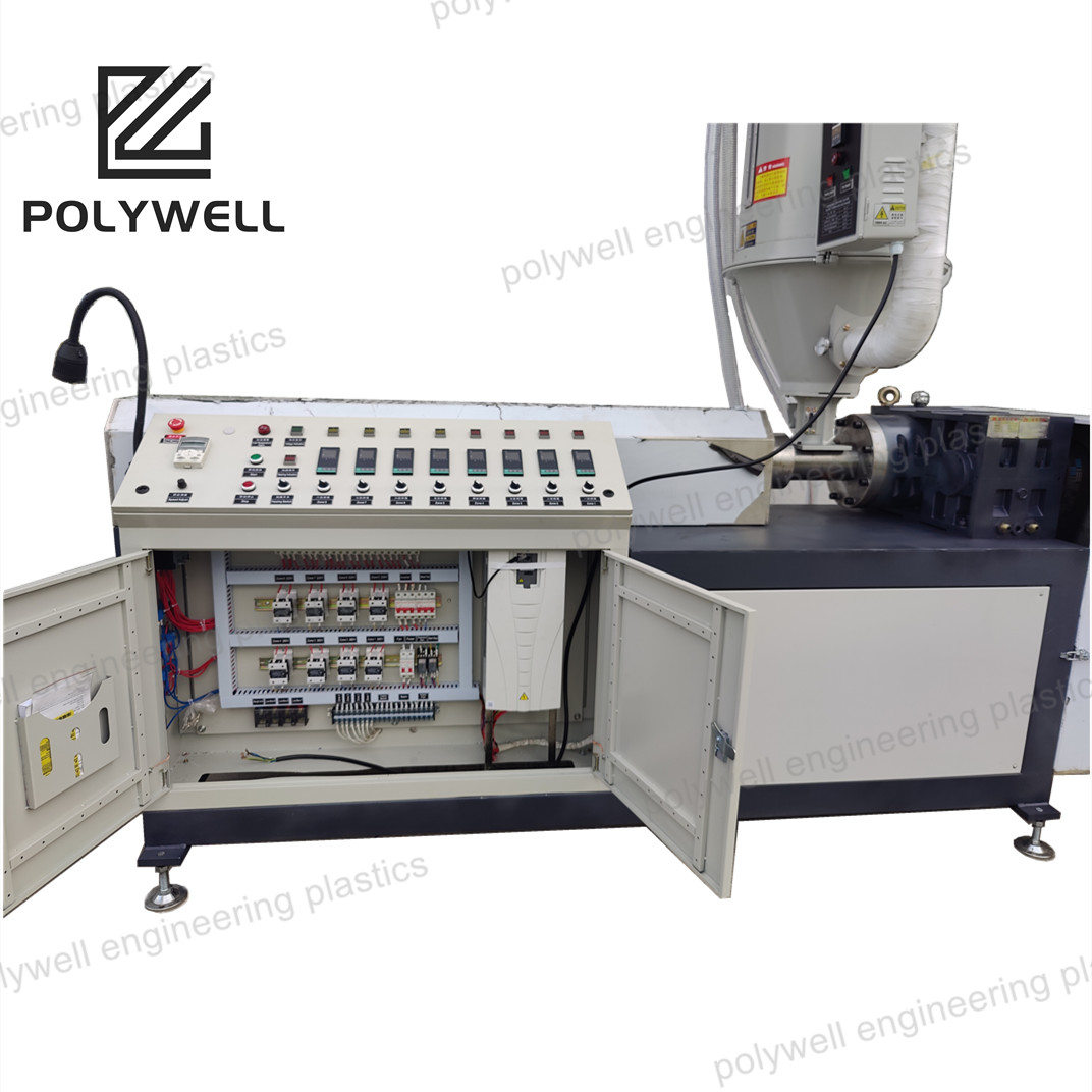 70mm Single Screw Extruder Produce Polyamide Profile Insert Into Aluminum System Window