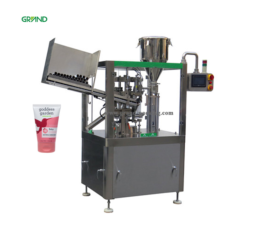 Cosmetic Plastic Ampoule Filling And Sealing Machine GGS 118P5 Automatic Mini Bottle