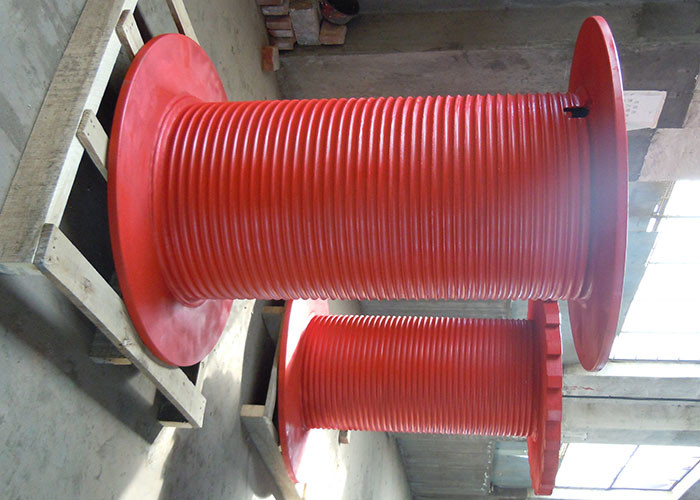 Customized Grooved Winch Drum For Crane Winch And Drilling Winch