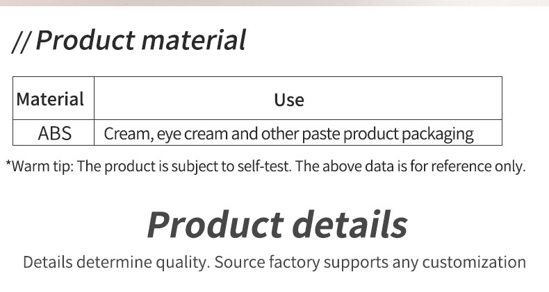 Plastic Custom Cosmetic Packaging Luxury Face Cream Spoon 71.7mm * 13.7mm