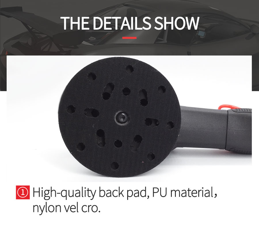 AC 220V Sponge Pad Automotive Buffer Polisher For Car Detailing