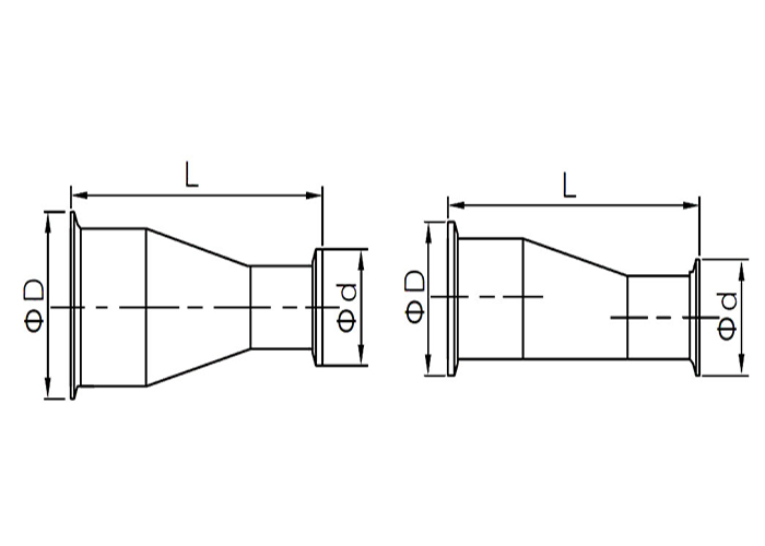 Clamp Reducer– Conc and Ecc