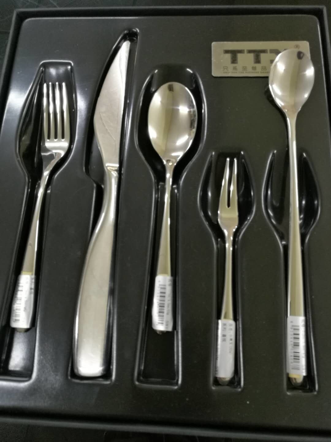 Silver Stainless Steel Cookwares Dinner Knife Dinner Fork Dinner Soup spoon