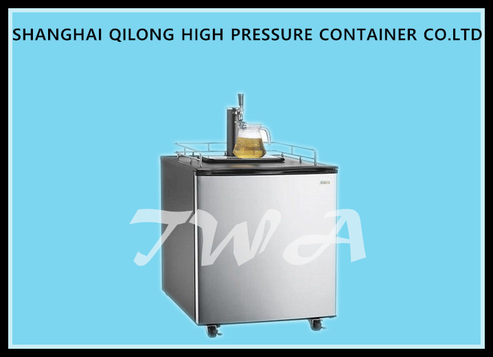 Beer keg fridge / Beer Making Machine with adjustable caster wheel