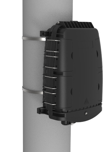 GFS-16QX-1 Pre-connectorized Fiber Distribution Box IP68 378*255*116mm 96cores max16 pre-connected adapter aerial-mount