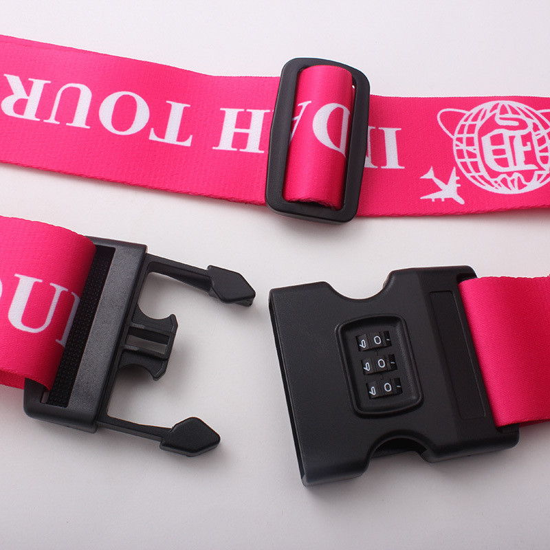 Promotional 5CM wide colorful Customer sublimation printing Luggage belt with lower price