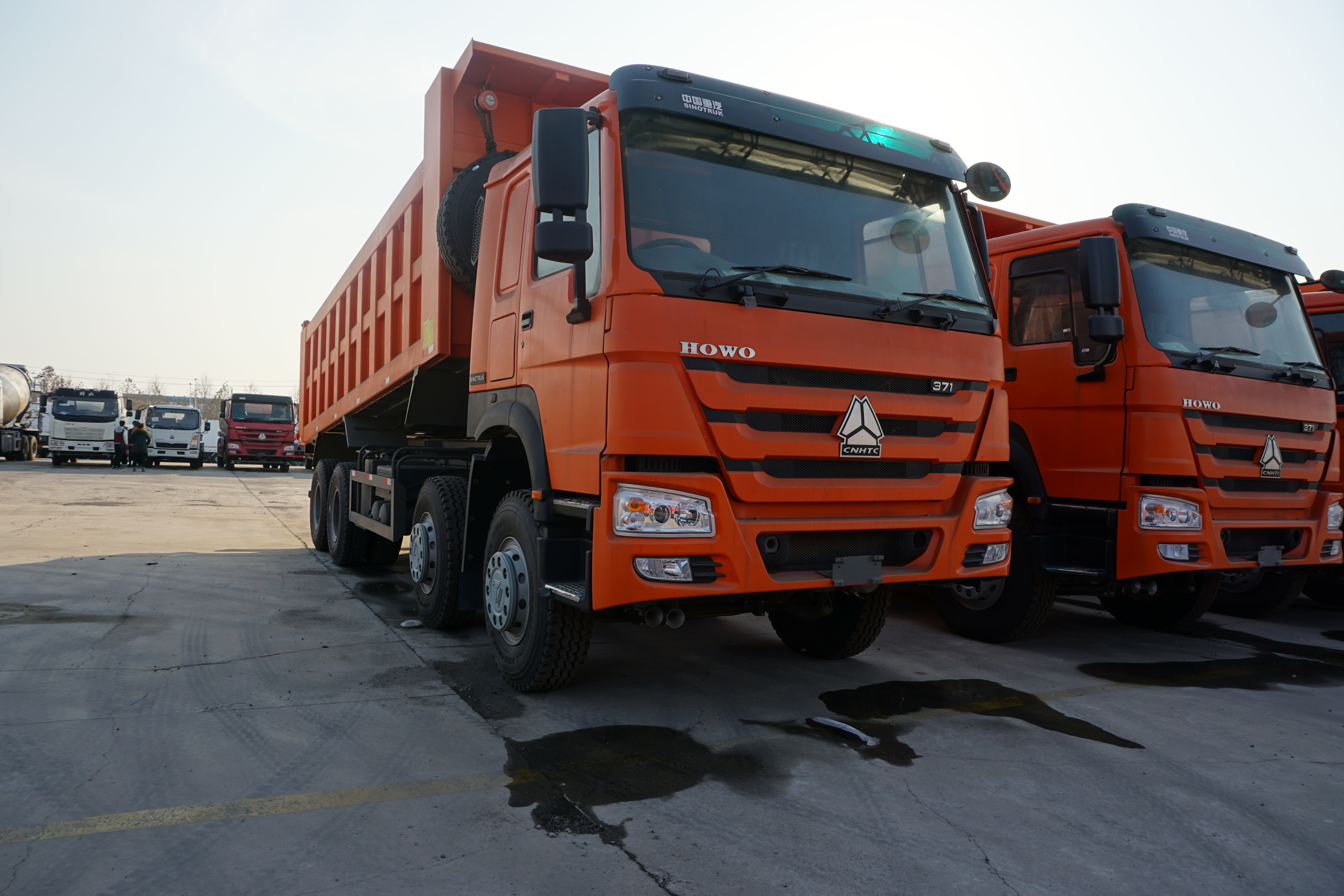 Big dump truck