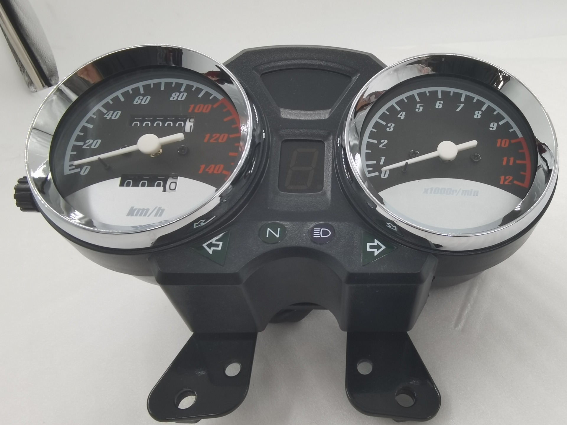 Prince Speedometer Odometer Motorcycle Meters for DAYANG BOX in Black Color