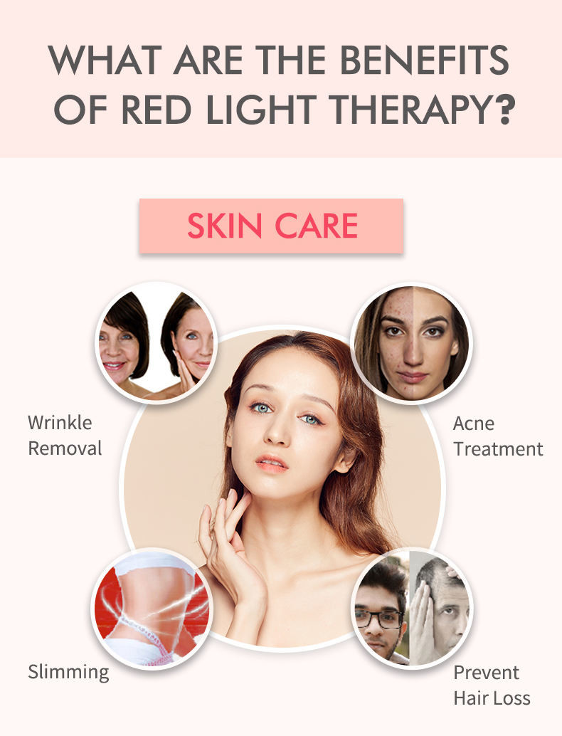 PDT Red Light Collagen Bed 633nm LED Phototherapy Machine For Clinic