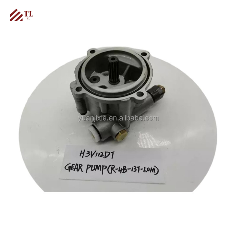 Pilot Gear Pump H3V112DT 2902440-1852D For SH200 EX200 SK200-8 Excavator Parts Guarantee