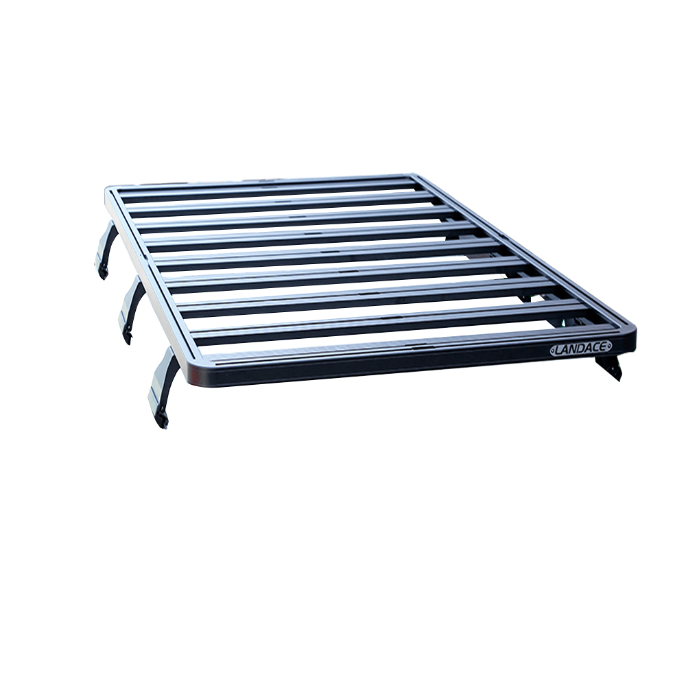 Black Aluminum 4Runner Accessories Rooftop Luggage Cargo Carrier Roof Rack with UV Resistance