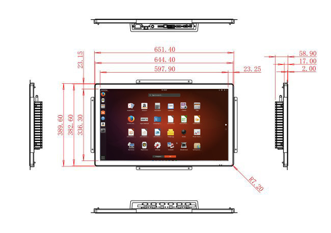 27-Inch Linux Display for Control Centers and Smart City Applications