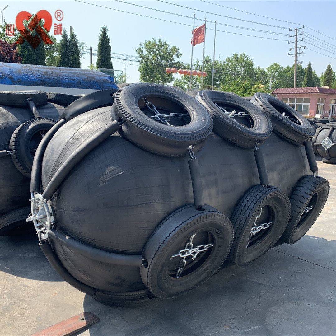 High Pressure Black Inflatable Marine Bumpers Easy Installation
