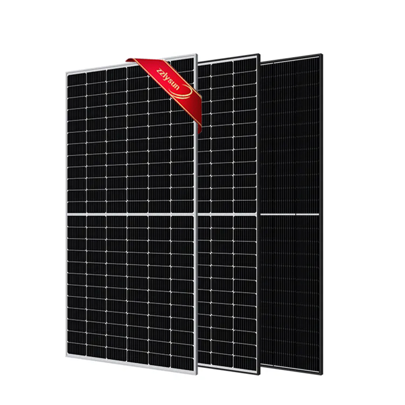 Warehouse N Type Solar Panel High Efficiency PV Module Getting Energy System