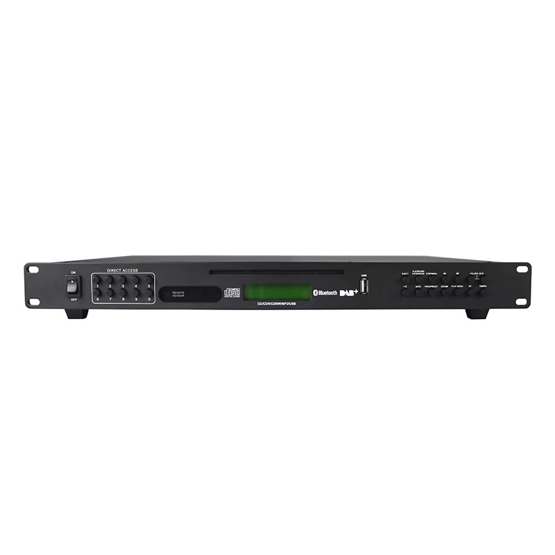 Home Audio Player System Wireless Bluetooth 19 Inch 1U Rack mount CD Media Player