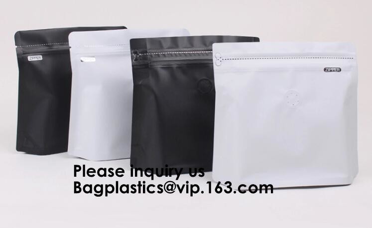 Matte Metallic Color with Frosted Window Display Stand-Up k Bags,Aluminum Foil Back - Resealable k and Heat