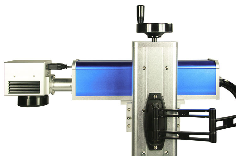 Split Desktop Fiber Marking Machine Compact Structure Metal Engraving Machine