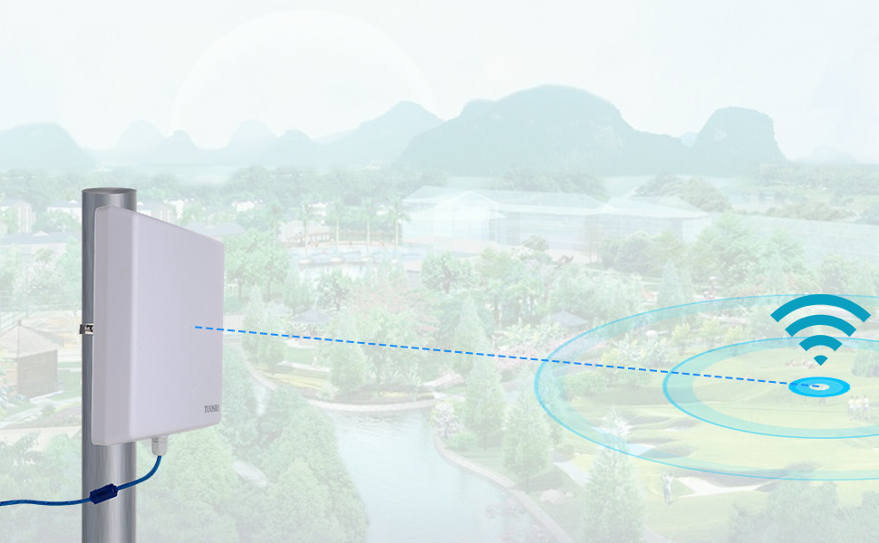 Waterpoof 4G LTE Outdoor CPE Router Long Range Data Transmission