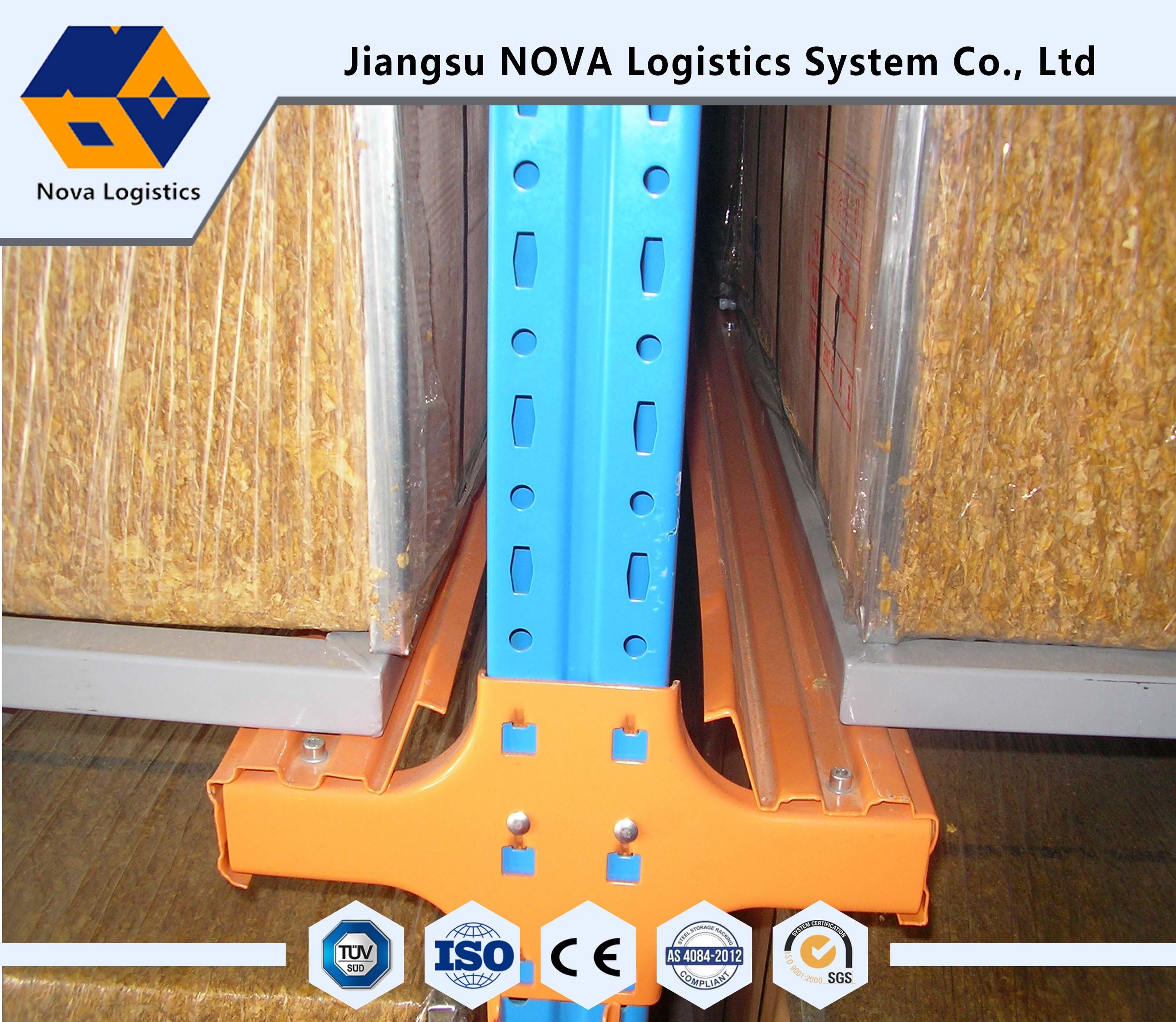 Industrial Storage Equipment Drive In Pallet Racking With 10 Years Warranty