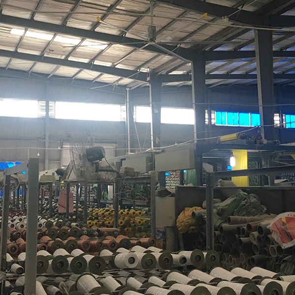Al-Mg Alloy Blades 2.4m 8FT PMSM HVLS Fans for Air Cooling in Restaurant and Food Court