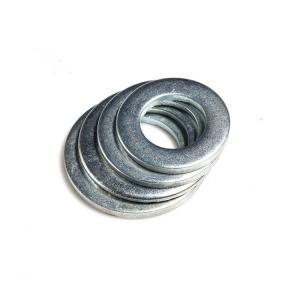 China Zinc Plain Flat Washer , Steel Fender Washers For Fastener Bolts / Structural Washer on sale
