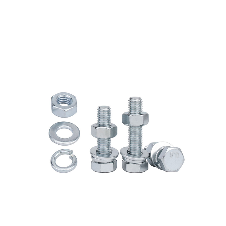 Shipping Way Hk Post Steel Hex Head Bolt 4.8/8.8/10.9/12.9 Grade Full Thread Hex Bolt