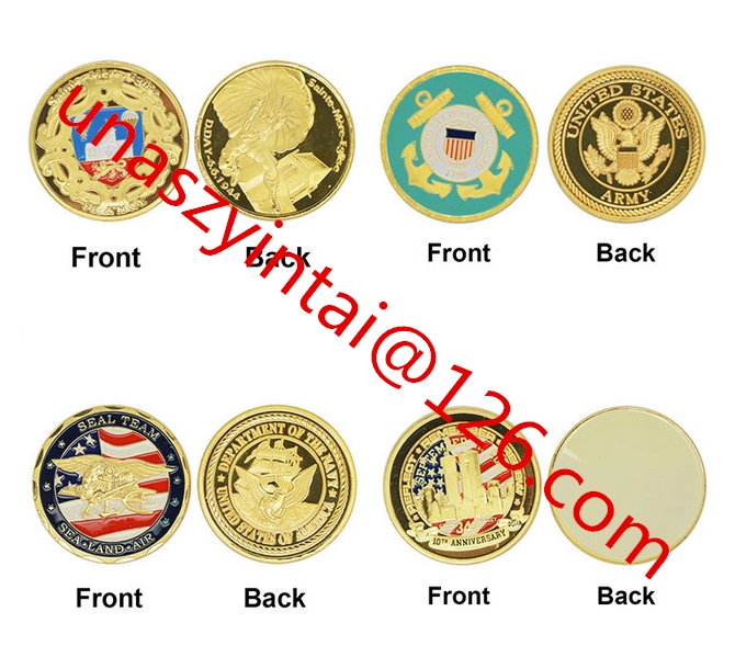 Gold Plated Canada Maple Leaf gift souvenir coin