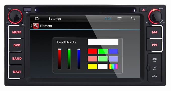 Ouchuangbo Android 4.2 Auto DVD GPS Player for Toyota Echo /Hiace /4runner Navi Multimedia System OCB-8819B