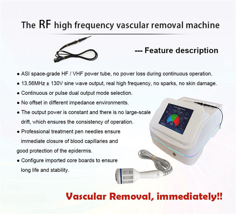 Vascular Spots Varicose Veins Removal Machine RF 980nm Diode Laser
