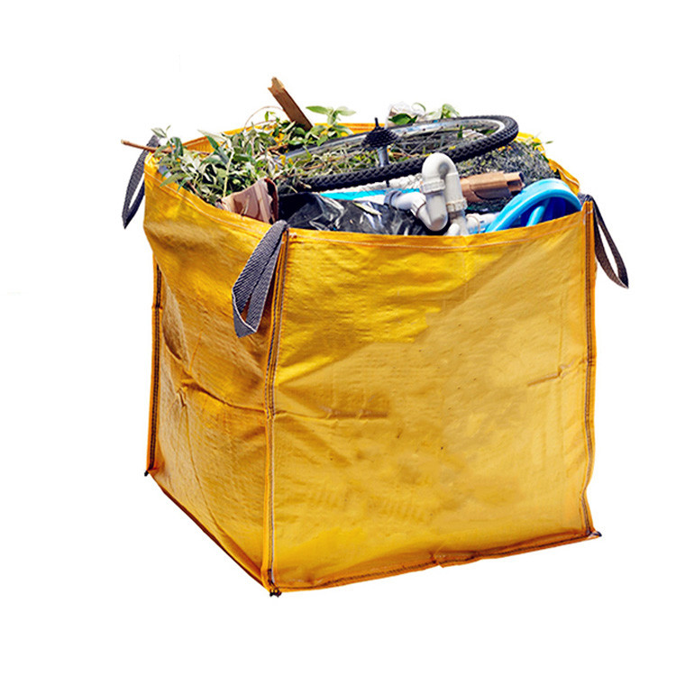 Skip Big Bag FIBC Bulk Bags 1 Ton 1500KGS 1000KG Jumbo Skip Bags For Construction Waste