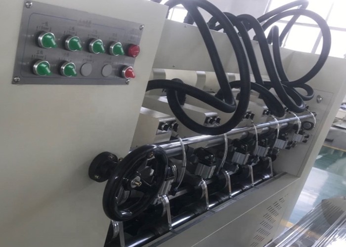 Electric Thin Blade Slitter Scorer Machine Belt Feeder Type For Making Corrugated Box