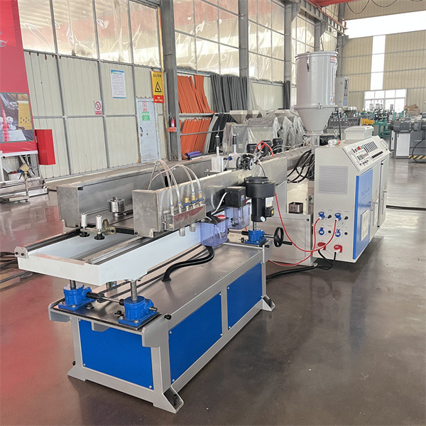 PP PE PVC PA Nylon Plastic Single Wall Corrugated Pipe Machine SGS Approved