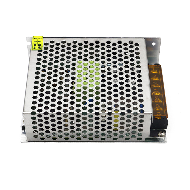 Aluminum Case Regulated Switch Power Supply 100V - 240V AC To DC 12V 10A 120W