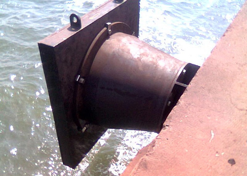 500h Cone Fender High Energy Absorption Low Reaction Force Space Saving Design