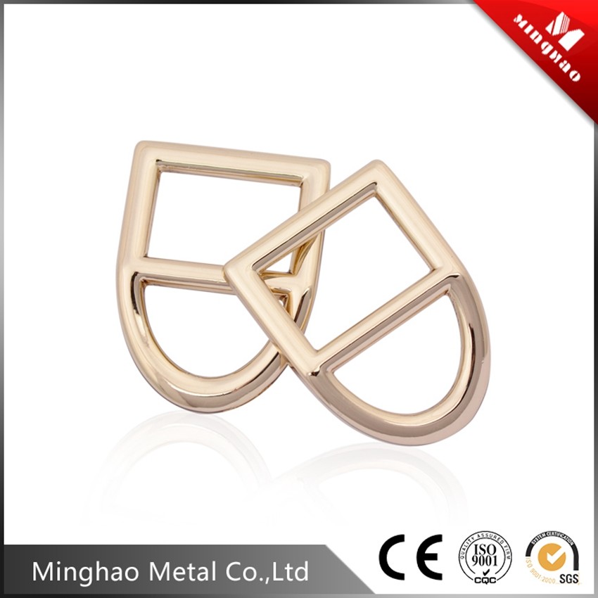 New style light gold Tri-glide adjustable strap bruckle,19.51*36.85mm