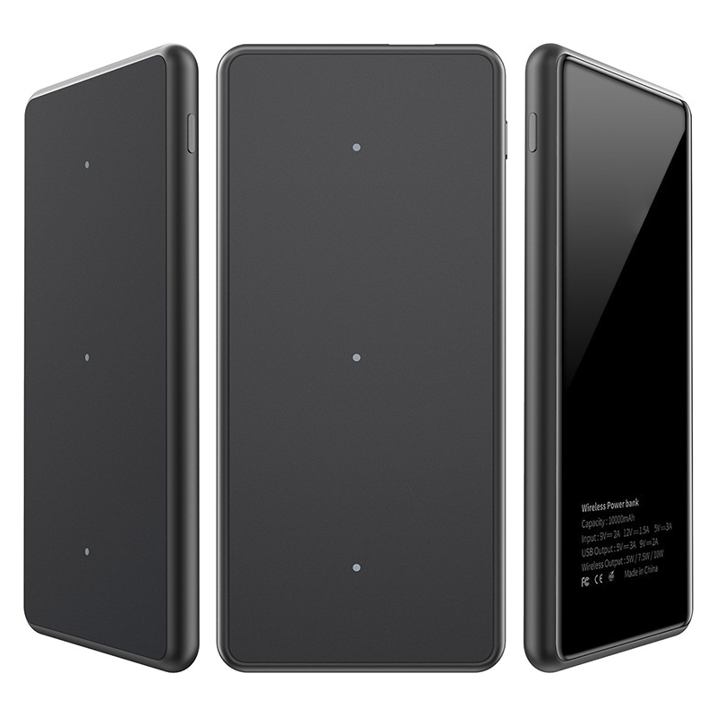 PC ABS PD QC3.0 18W 10000mAh Wireless Phone Charger