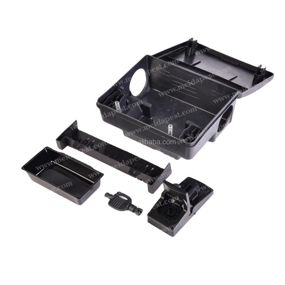 Animal Control Custom Plastic Rat Bait Station For Rodent Mouse Trap Box Power Source None 20-29 Pieces