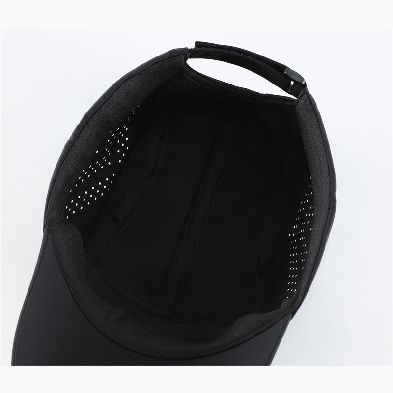 Custom Waterproof Laser Cut Perforated Sports Hat High Quality Quick Dry Sports Baseball Cap
