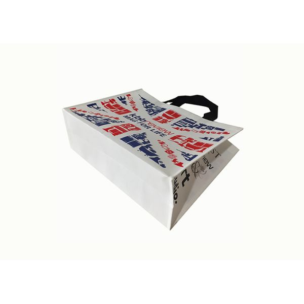 Large Laminated Non Woven Tote Bags Recycle Non Woven Shopping Tote