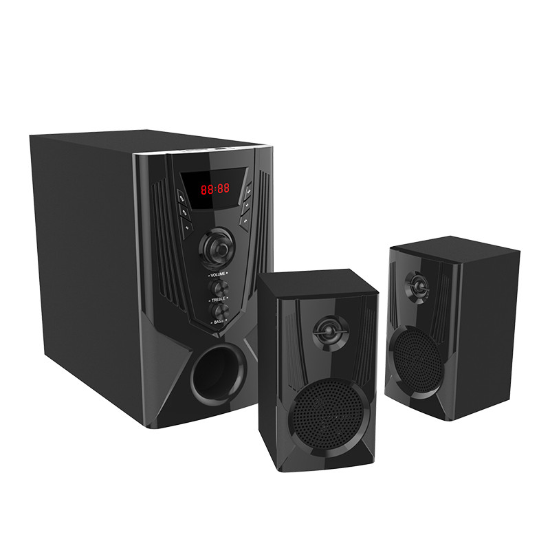 50W 2.1 Computer Speakers Home Office Speaker 65dB Sensitivity