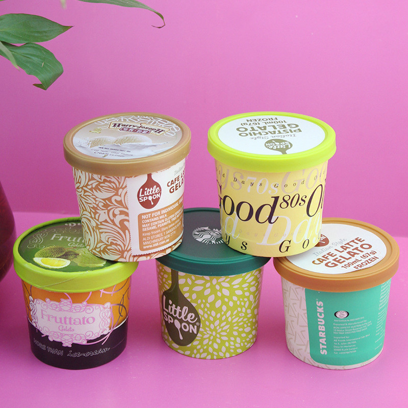 Party 3oz Ice Cream Paper Cup