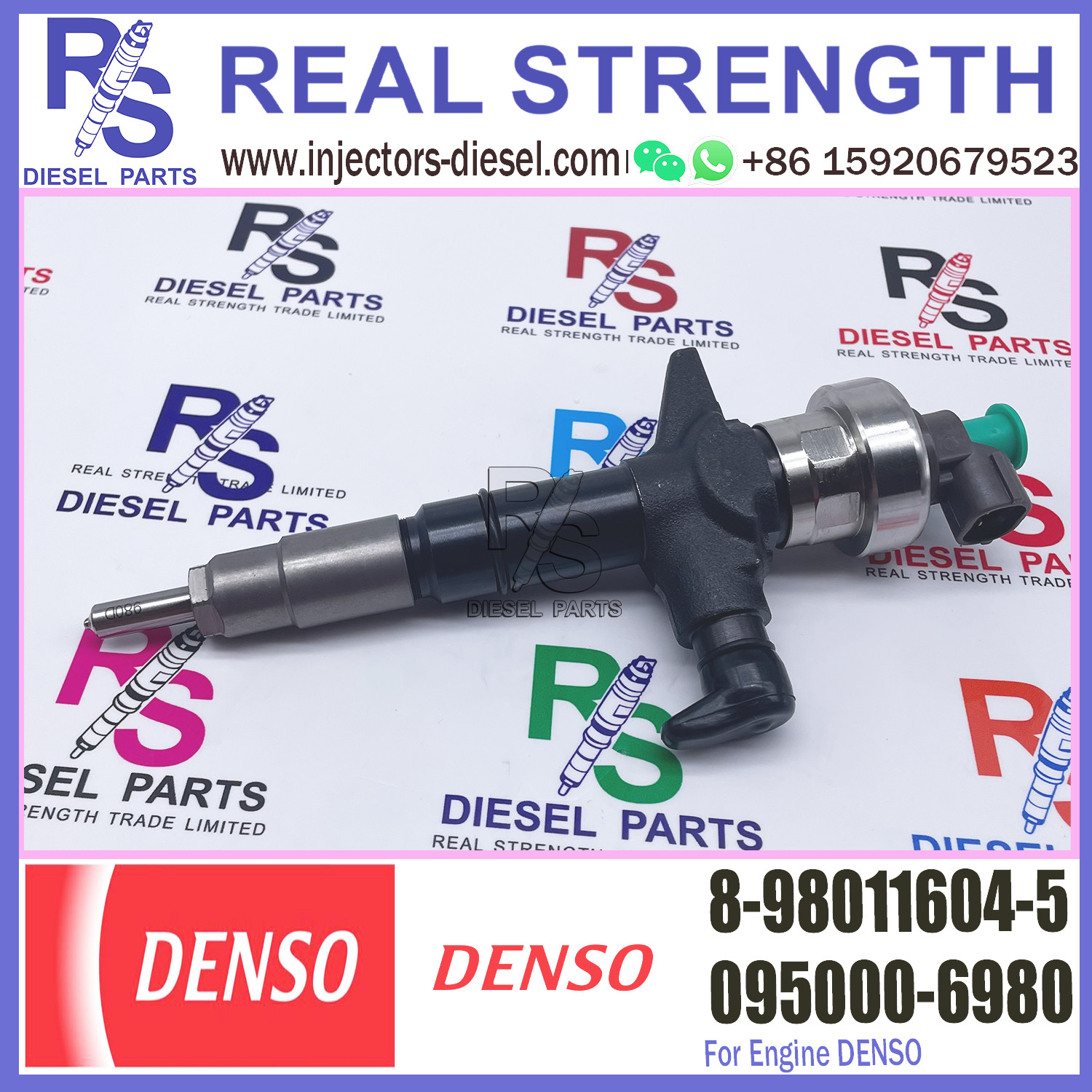 DENSO ISUZU 4JJ1 D-MAX 3.0 auto parts Denso diesel fuel injector nozzle injector nozzles 095000-6980 8-98011604-5