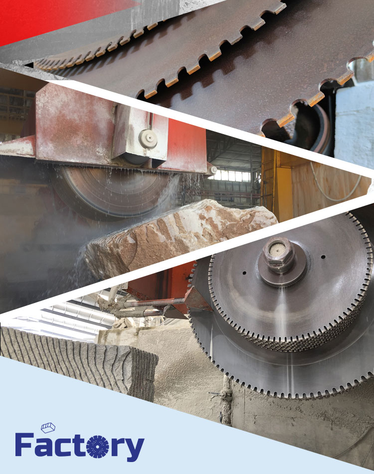 Customized OBM Support Multi Blade Saw 1200MM Diamond Segments for Cutting Marble Granite