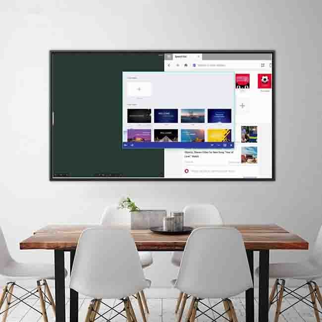 110in Smart Board 4K 3840*2160 Touch Screen Classroom Board Ultra HD
