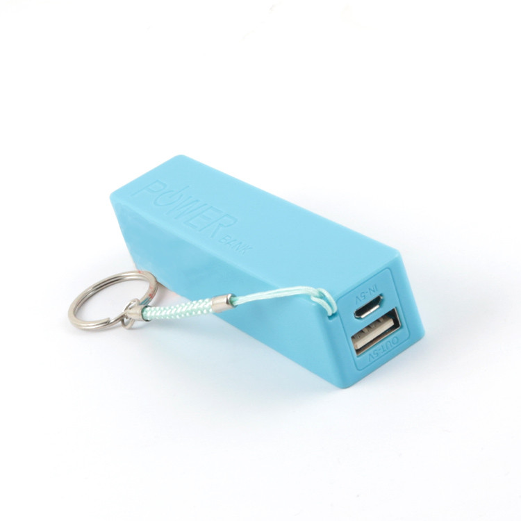 Advertising Style Gift Plastic Power Bank 2600MAH 3000MAH 18650 Full Battery