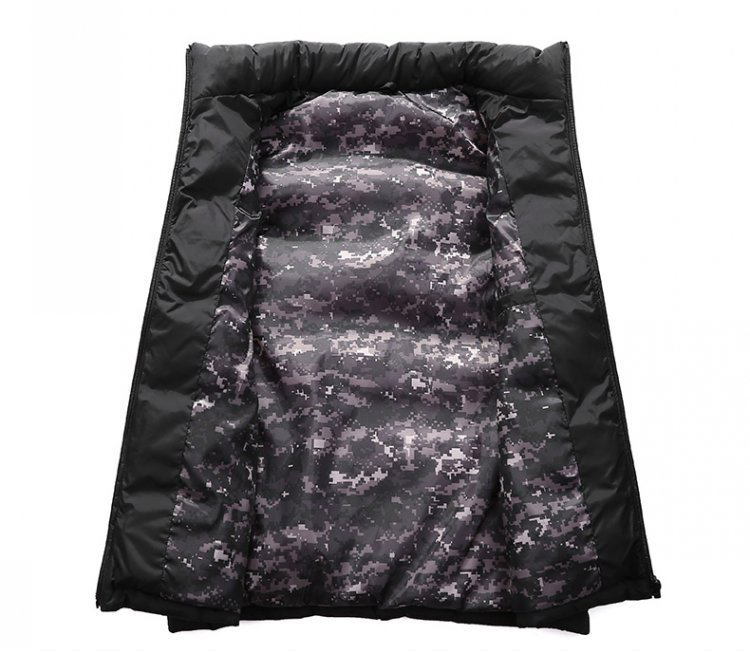 Luxury Quality Weighted Sleeveless Fishing Utility Custom Cotton Quilted Coat-half Sleeve Zipper Waistcoat Men Vest