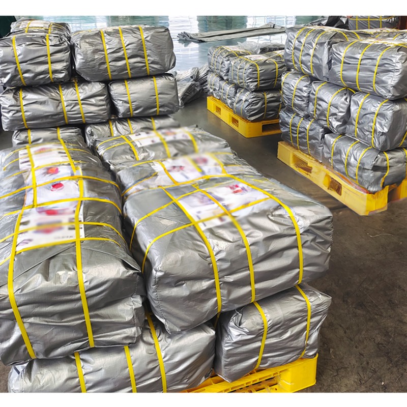 PE Fabric Fire-Retardant Tent Canopy Material with HDPE Weaving and LDPE Lamination